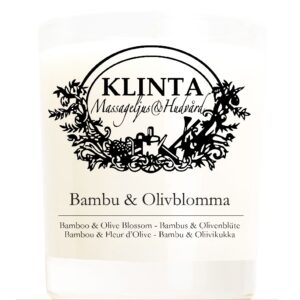 Massageljus bambu och ovilblomma L